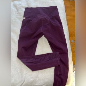 Purple Fabletics Leggings
